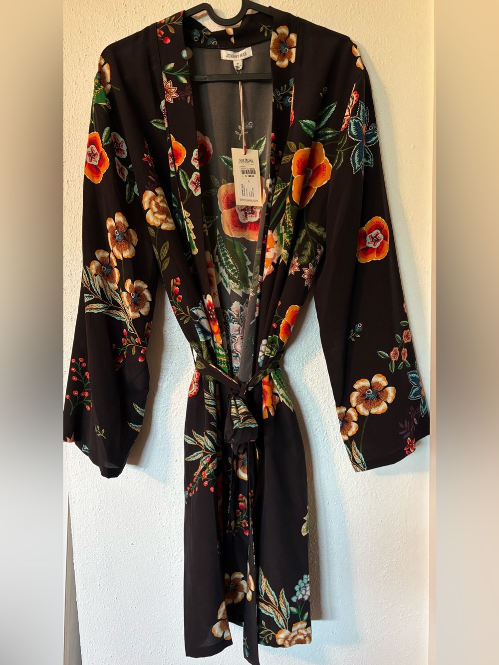 NWT Johnny Was Evelyn silk Robe